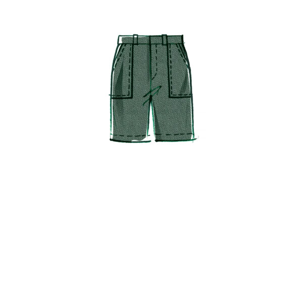 McCalls Schnittmuster M8264 - Herrenhose - Cargohose - sportliches Outfit – Bild 6