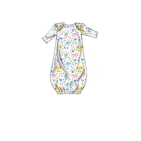 McCalls Schnittmuster M8265 - Babykombi - Oberteil und Hose - Schlafsack – Bild 3