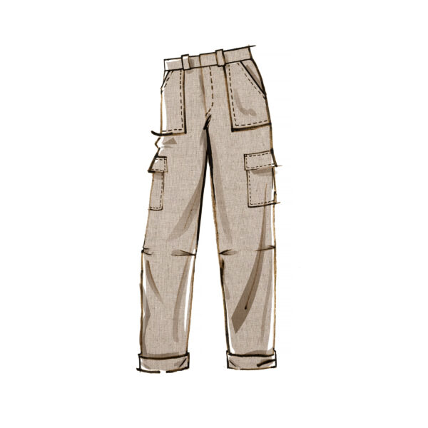 McCalls Schnittmuster M8264 - Herrenhose - Cargohose - sportliches Outfit – Bild 5