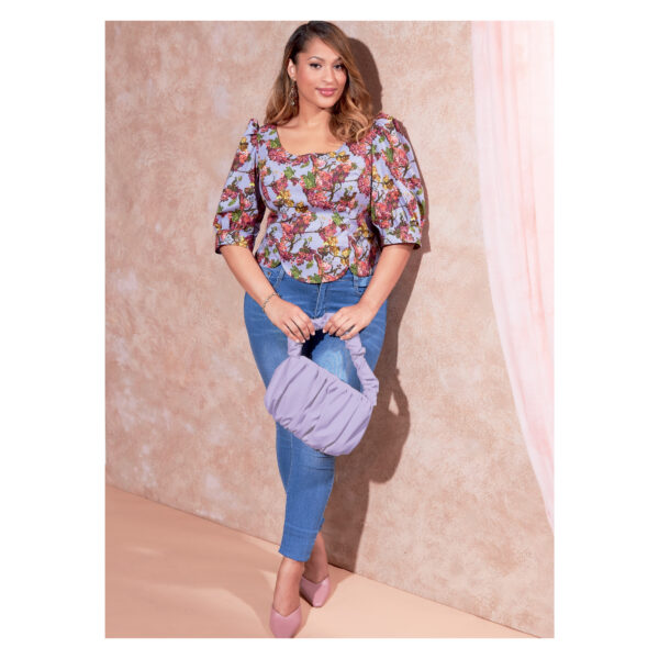 McCalls Schnittmuster M8255 - Bluse tailliert - Kurzbluse – Bild 6