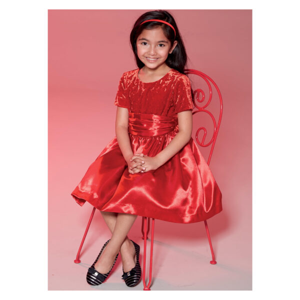 McCalls Schnittmuster M7648 - festliches Kleid - Mädchen – Bild 7