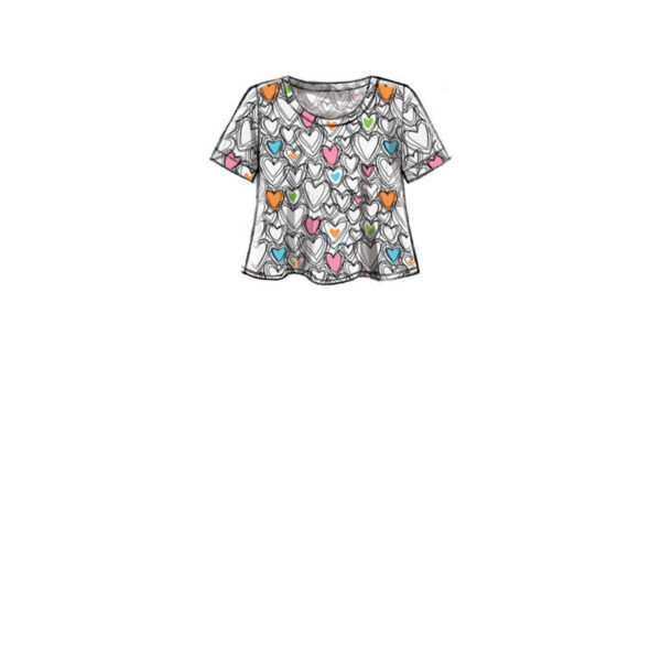 McCalls Schnittmuster M7697 - Kleid - Shorty - Hausanzug – Bild 4