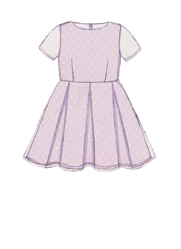 McCalls Schnittmuster M7707 - Kleid für Kind und Puppe - 46cm – Bild 6