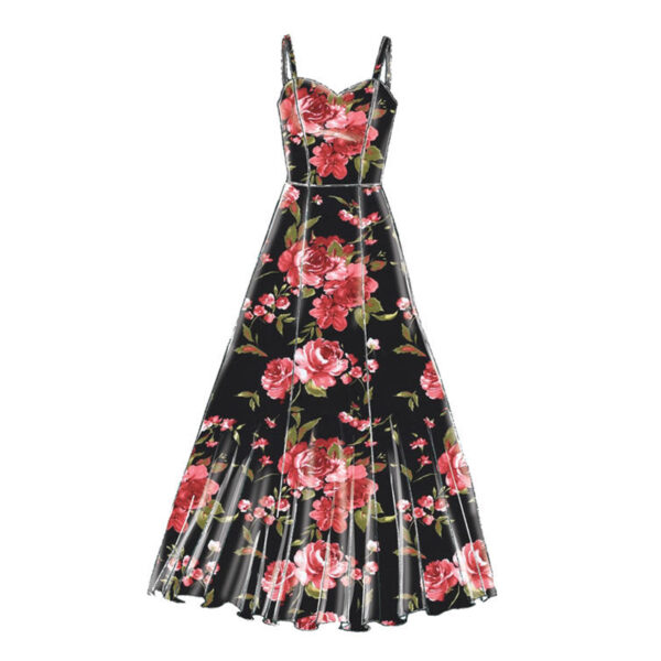 McCalls Schnittmuster M7718 - Kleid - Abendkleid - Hochzeitskleid – Bild 4