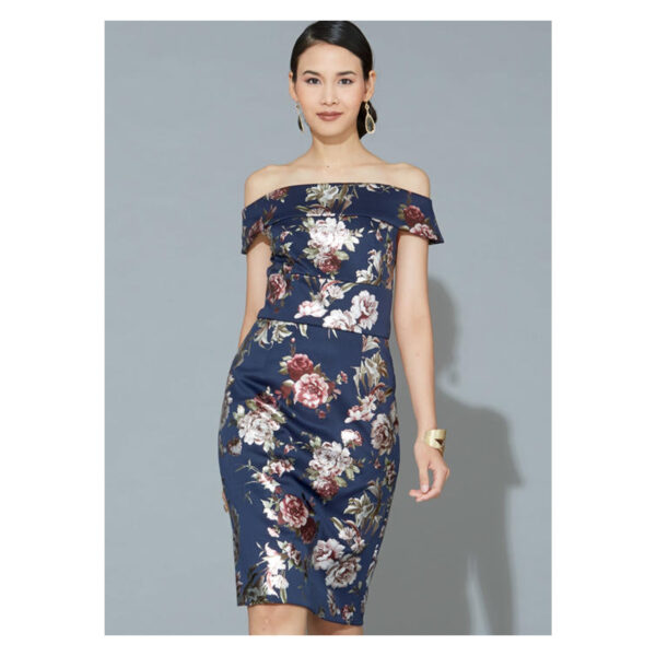 McCalls Schnittmuster M7719 - Kleid - Abendkleid - breiter Bund – Bild 2