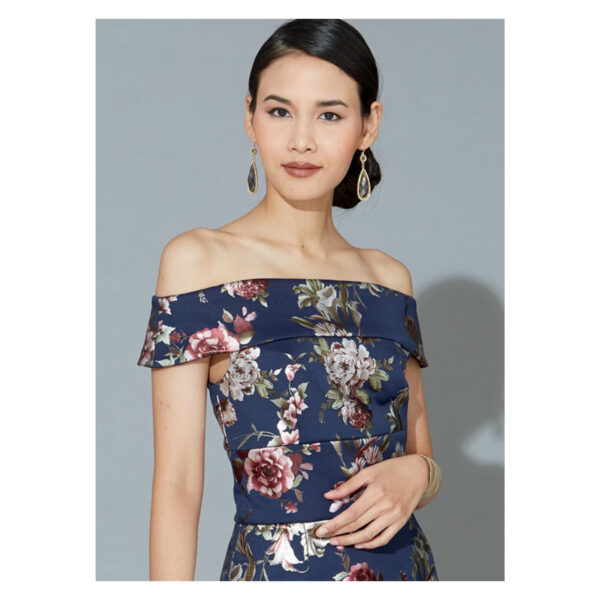 McCalls Schnittmuster M7719 - Kleid - Abendkleid - breiter Bund – Bild 9