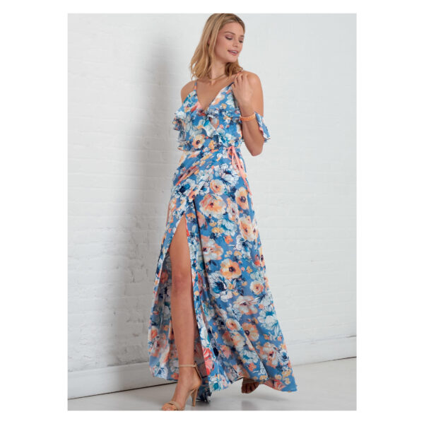 McCalls Schnittmuster M7745 - Kleid - Wickelkleid - angesetzter Rock – Bild 6