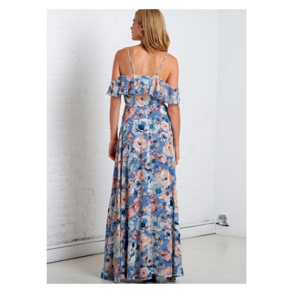 McCalls Schnittmuster M7745 - Kleid - Wickelkleid - angesetzter Rock – Bild 7