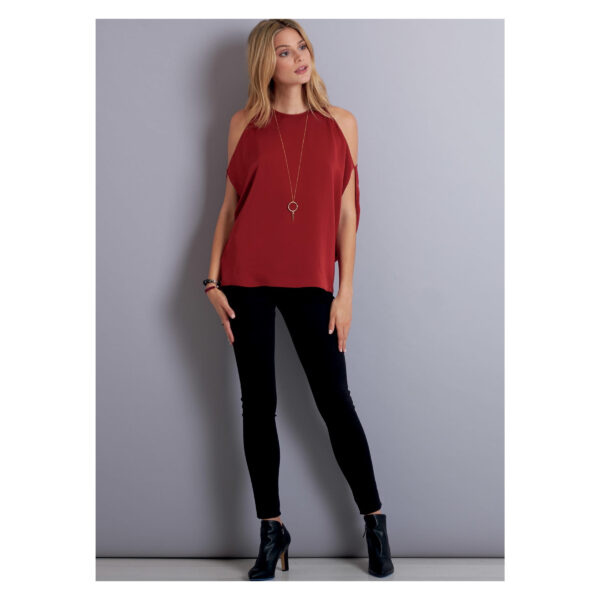 McCalls Schnittmuster M7750 - Bluse - Shirt - lässig weit - Saumvarianten – Bild 4