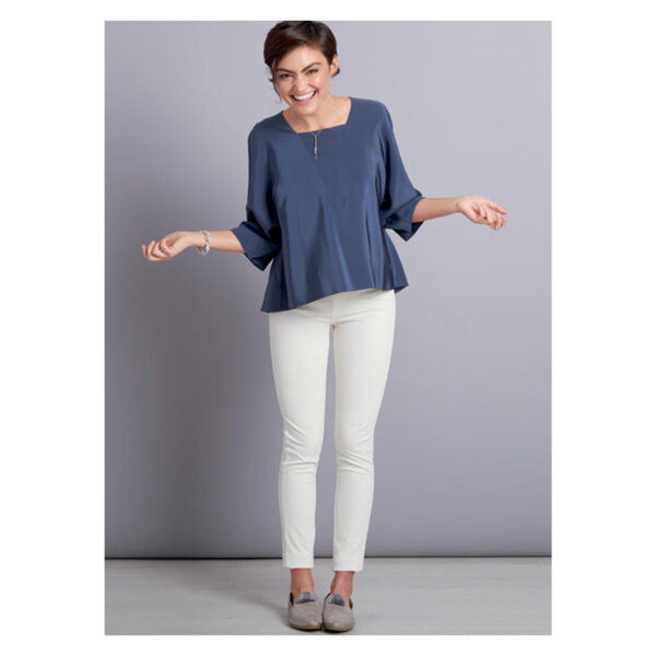 McCalls Schnittmuster M7750 - Bluse - Shirt - lässig weit - Saumvarianten – Bild 5