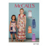 McCalls Schnittmuster M7768 - Kleid - Trägerkleid - Hängerchen