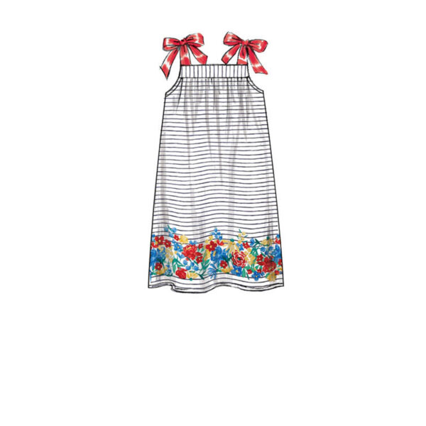 McCalls Schnittmuster M7768 - Kleid - Trägerkleid - Hängerchen – Bild 3