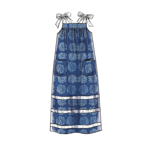 McCalls Schnittmuster M7768 - Kleid - Trägerkleid - Hängerchen – Bild 6