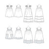 McCalls Schnittmuster M7768 - Kleid - Trägerkleid - Hängerchen – Bild 10