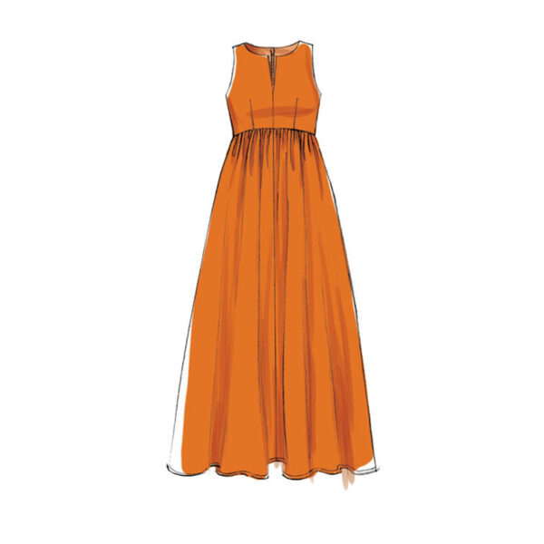 McCalls Schnittmuster M7774 - Kleid - ärmelloses Kleid - Sommeroutfit – Bild 4