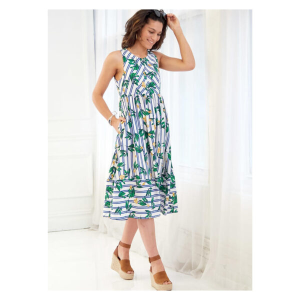 McCalls Schnittmuster M7774 - Kleid - ärmelloses Kleid - Sommeroutfit – Bild 6