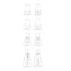 McCalls Schnittmuster M7774 - Kleid - ärmelloses Kleid - Sommeroutfit – Bild 11