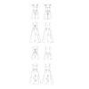 McCalls Schnittmuster M7778 - Overall - Kleid - mit Träger - Sommeroutfit – Bild 9