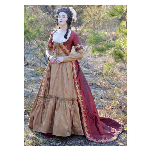 McCalls Schnittmuster M7826 - Kostüm -Kleid - mit Schleppe - Angela Clayton – Bild 2