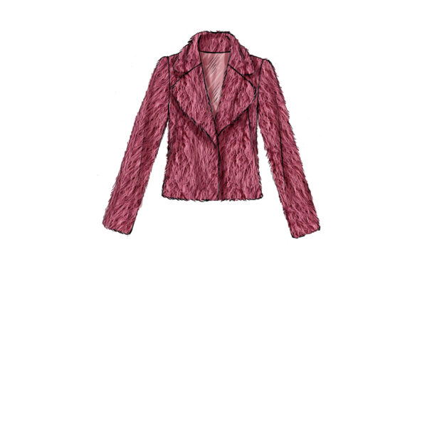 McCalls Schnittmuster M7847 - Jacke - Mantel - schlicht und gerade – Bild 3