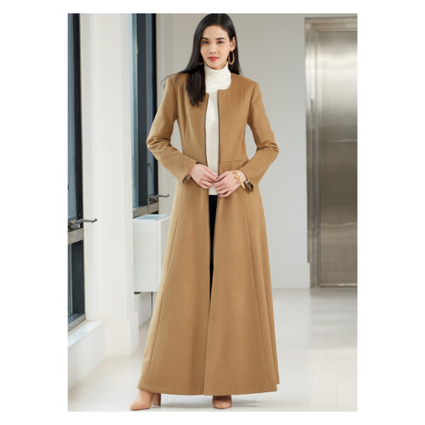 McCalls Schnittmuster M7848 - Jacke - Mantel - nach unten ausgestellt – Bild 2