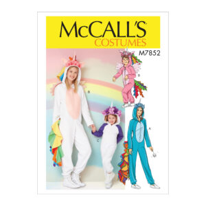 McCalls Schnittmuster M7852 - Kostüm - Karneval - Einhorn