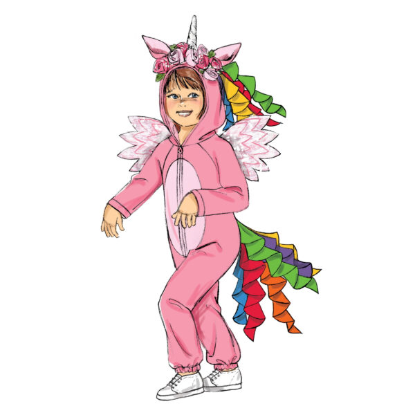 McCalls Schnittmuster M7852 - Kostüm - Karneval - Einhorn – Bild 3