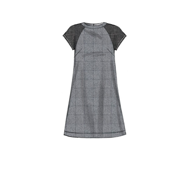 McCalls Schnittmuster M7862 - Kleid - schlicht - leicht - ausgestellt – Bild 3