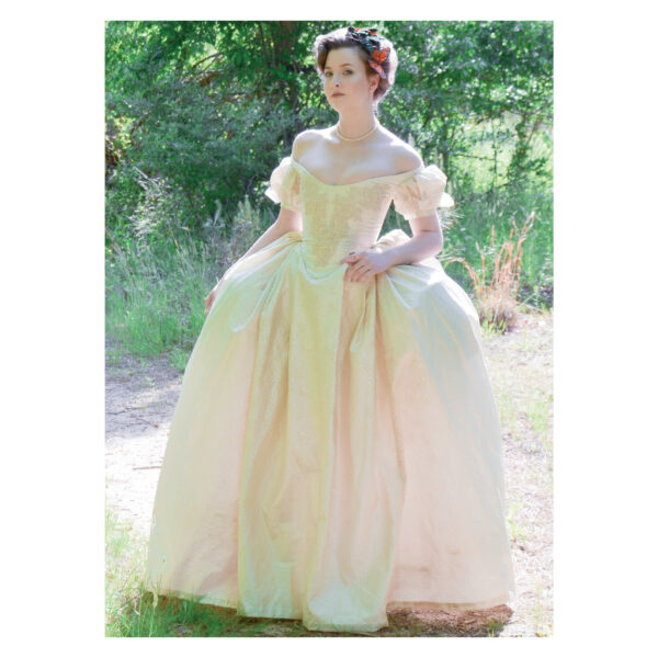 McCalls Schnittmuster M7885 - Kostüm - Kleid - Madame - mit Schnürung hinten – Bild 3