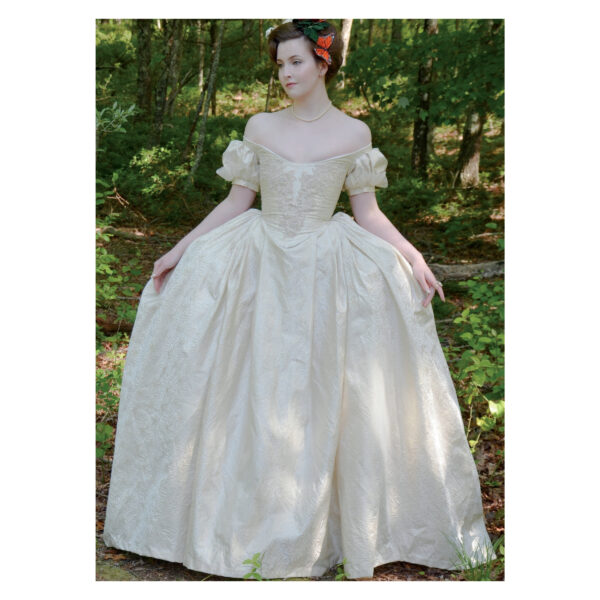 McCalls Schnittmuster M7885 - Kostüm - Kleid - Madame - mit Schnürung hinten – Bild 6