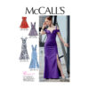McCalls Schnittmuster M7896 - Kleid - figurbetont - schulterfrei - elegant