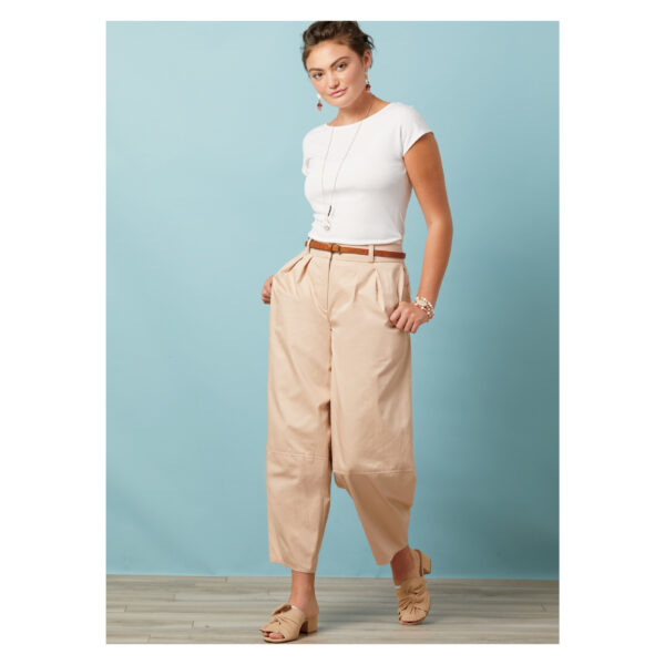 McCalls Schnittmuster M7907 - Hose - Falten am Bund - Cargohose – Bild 2