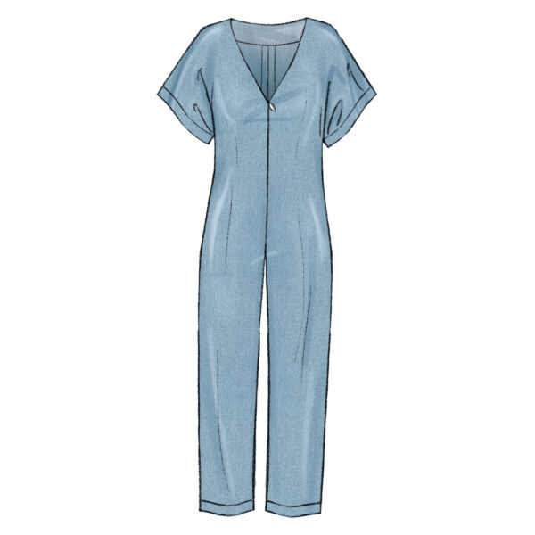 McCalls Schnittmuster M7936 - Overall - schlicht - mit Gürtel – Bild 6