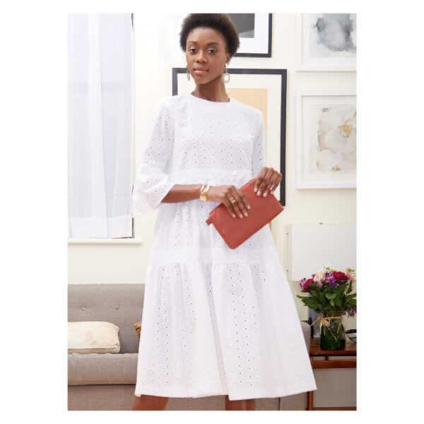 McCalls Schnittmuster M7948 - Kleid - angesetzte Taille - Stufenrock – Bild 2