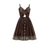 McCalls Schnittmuster M7950 - Kleid - Trägerkleid - durchgehende Knopfleiste – Bild 4