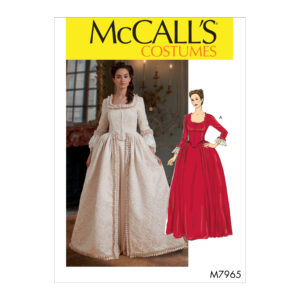 McCalls Schnittmuster M7965 - Kostüm - Kleid - Barrock - Mittelalter - Steampunk