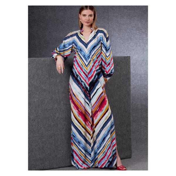 Vogue Schnittmuster V1803 - Kleid - schlicht und lässig weit – Bild 2