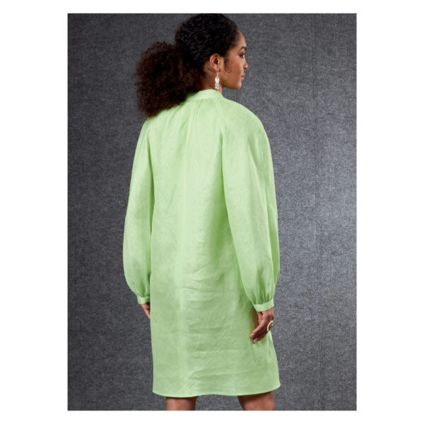 Vogue Schnittmuster V1803 - Kleid - schlicht und lässig weit – Bild 6
