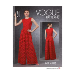 Vogue Schnittmuster V1806 - Overall - Spitzenstoff