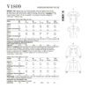 Vogue Schnittmuster V1809 - Shirt - Kurz- und Langarm - Design 1947 – Bild 6