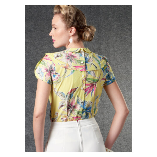 Vogue Schnittmuster V1809 - Shirt - Kurz- und Langarm - Design 1947 – Bild 5