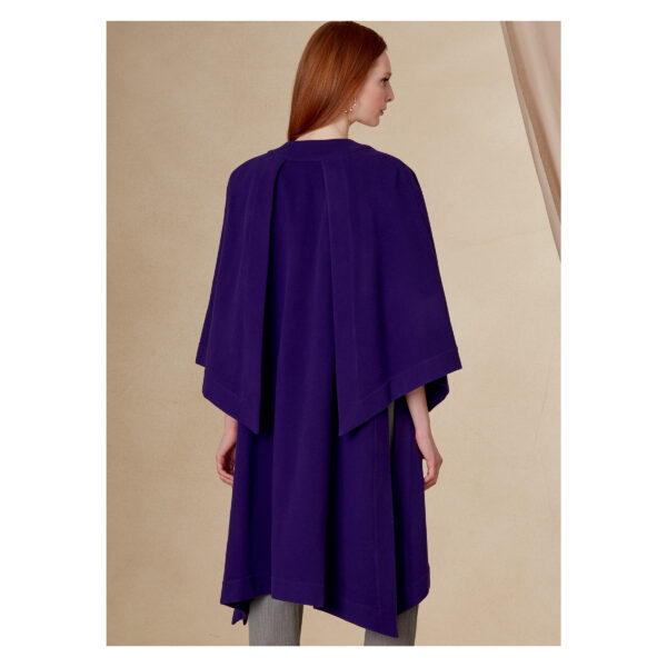Vogue Schnittmuster V1818 - Jacke - Umhang - Überwurf – Bild 4