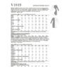 Vogue Schnittmuster V1819 - Kleid - Stoffkombination - Strickkleid – Bild 5