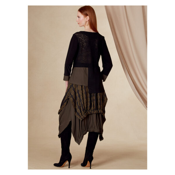 Vogue Schnittmuster V1820 - Bluse, Top und Rock - Lagenlook – Bild 5