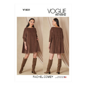 Vogue Schnittmuster V1821 - weites, schlichtes Kleid