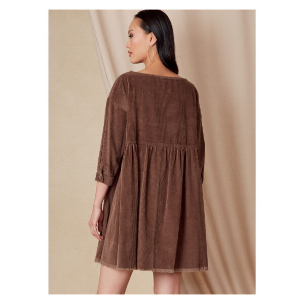 Vogue Schnittmuster V1821 - weites, schlichtes Kleid – Bild 4