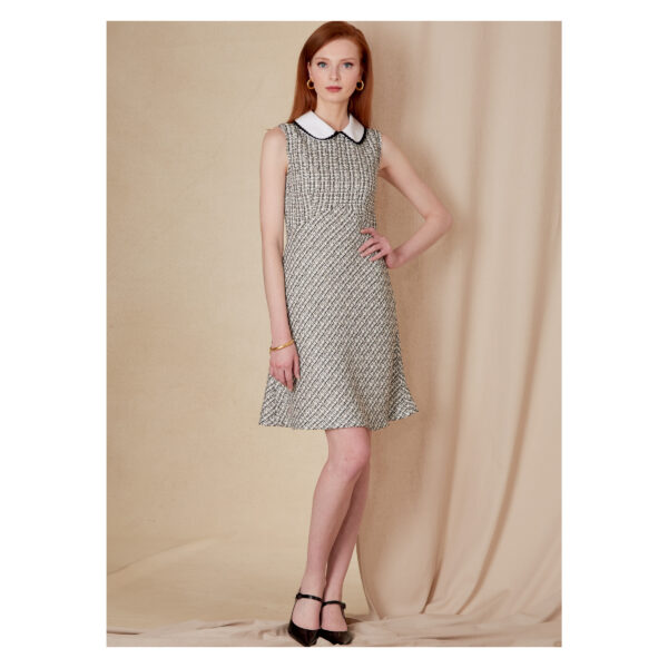 Vogue Schnittmuster V1822 - Kleid - Bubikragen - Minikleid – Bild 5