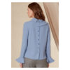 Vogue Schnittmuster V1824 - Bluse - mit Rüschenpatte, Volant – Bild 6