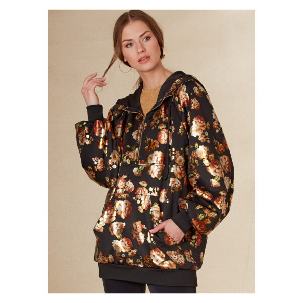 Vogue Schnittmuster V1826 - Blouson - Sweater - Kapuzenshirt – Bild 2