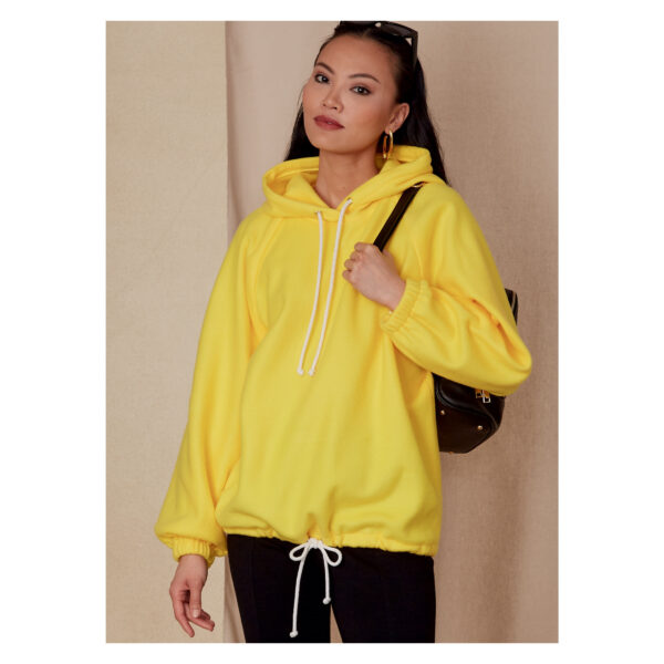 Vogue Schnittmuster V1826 - Blouson - Sweater - Kapuzenshirt – Bild 3